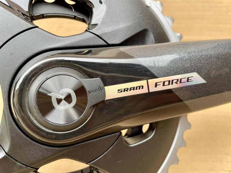 Kliky SRAM FORCE Wide D1, DUB 2x12s, 175 mm, 43/30 z + wattmetr QUARQ