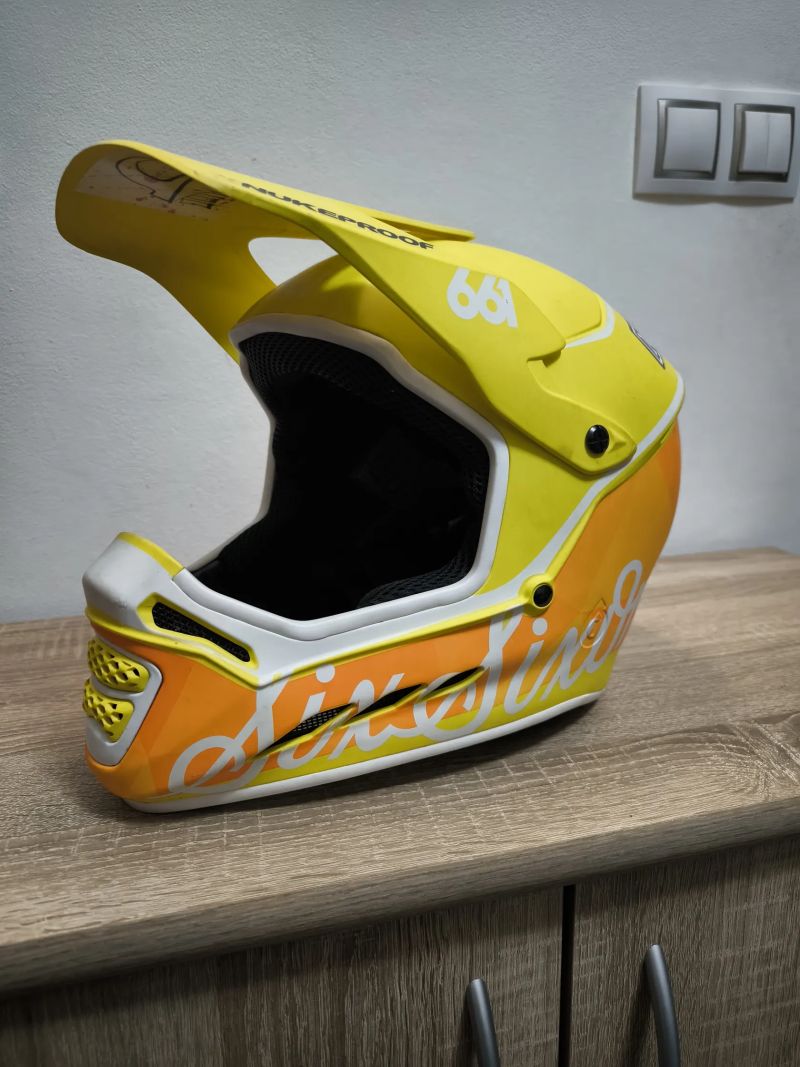 SixSixOne 661 RESET HELMA GEO CITRUS 