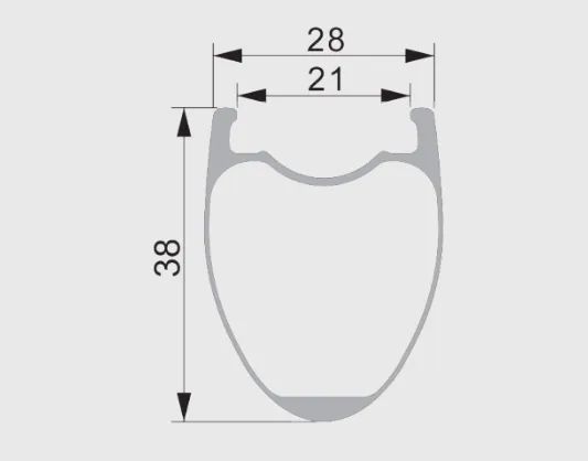 SPIRIT 38-FLASH, 1435g