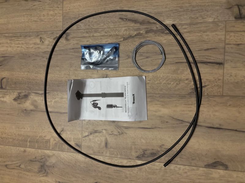 Prodám nepoužitou sedlovku TranzX 27,2x405mm, 110mm zdvih