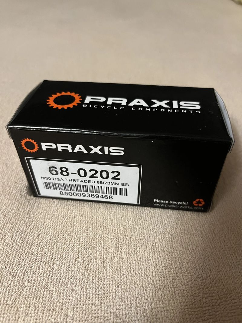 Střed Praxis M30 BSA - pro domeček 68/73mm 