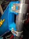 Cannondale Super V Raven 1000, velikost L, rok 1999, barvy Volvo, CODA Tarantula, Magura HS