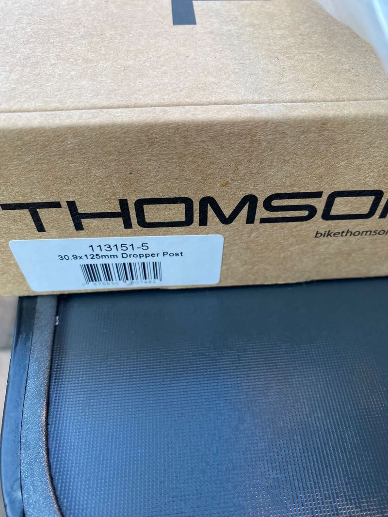 Teleskopická sedlovka Thomson covert black 125mm