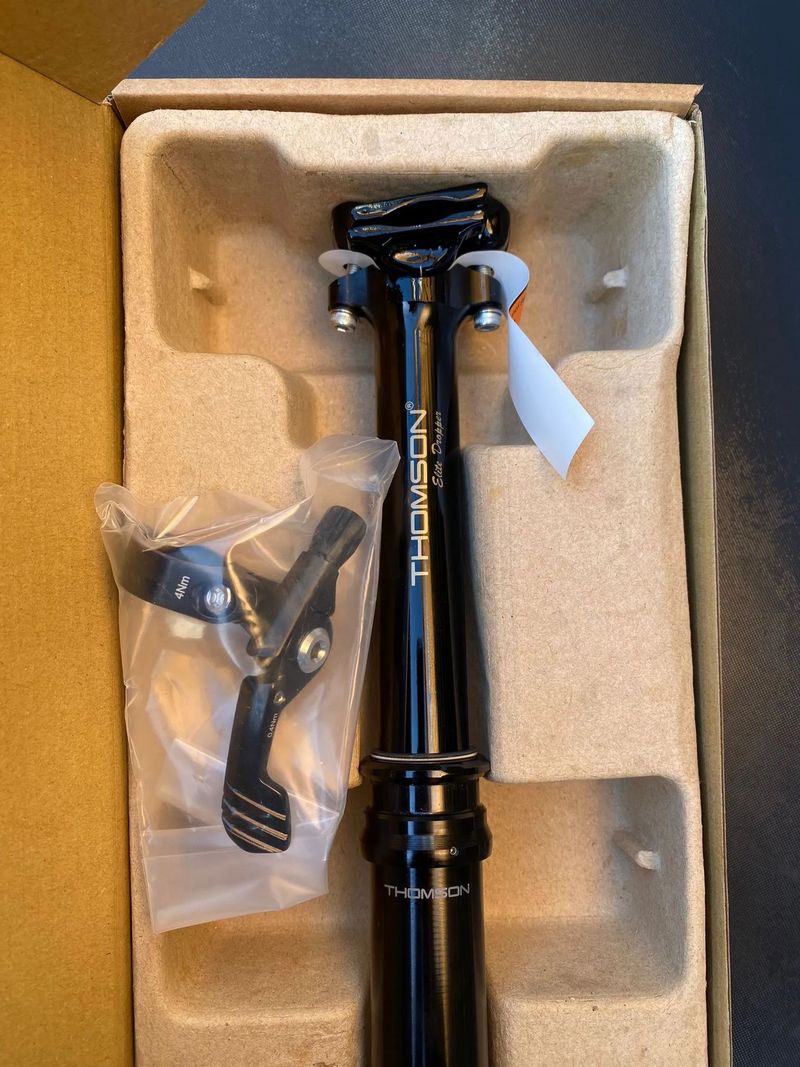 Teleskopická sedlovka Thomson covert black 125mm