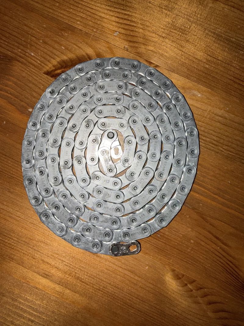 Kazeta + řetěz Sram Apex PG-1231 D1 XPLR 11-44 zubů, Sram Apex D1 12sp. Flattop, Silca vosk