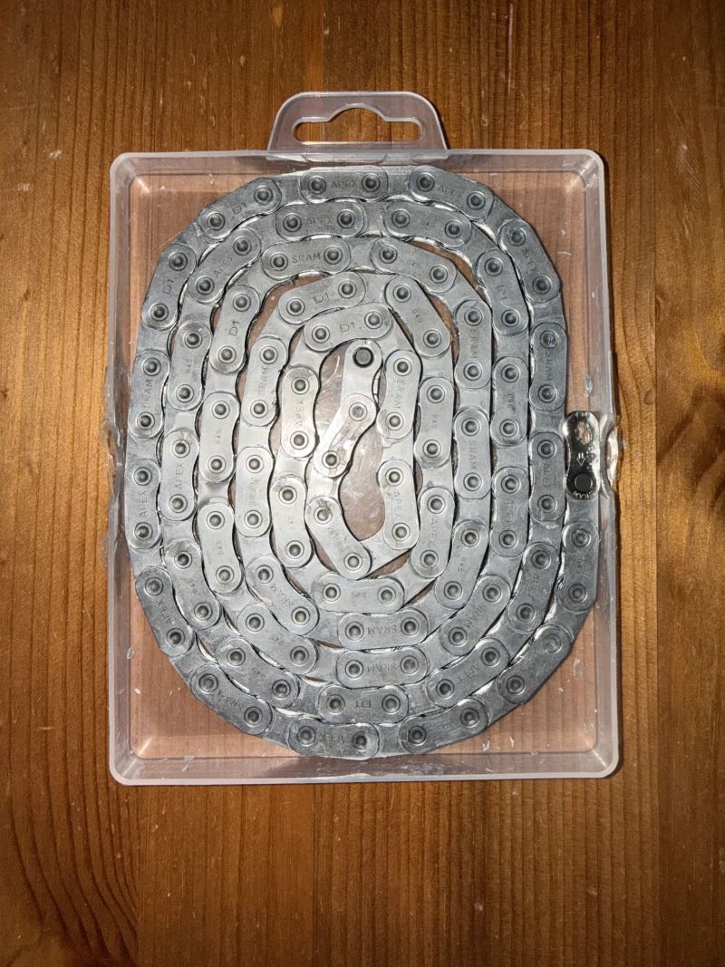 Kazeta + řetěz Sram Apex PG-1231 D1 XPLR 11-44 zubů, Sram Apex D1 12sp. Flattop, Silca vosk