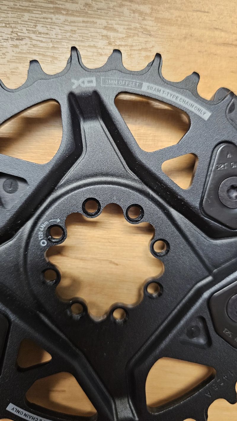Převodník Sram X0 T-type 32z 3mm offset nový 