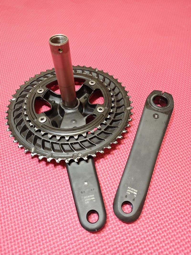 Kliky Shimano 105 FC-R700, 11s, 52-36T, 175 