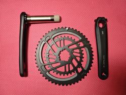 Nové silniční kliky Senicx PR3, Shimano osa, 50-34T, 172.5 mm, 10/11/12s