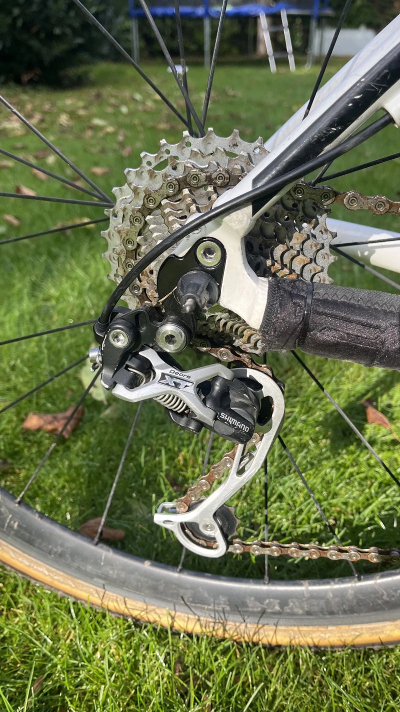Dětské cyklokrosové kolo Maxbike CX 4000 pro jezdce cca 130cm