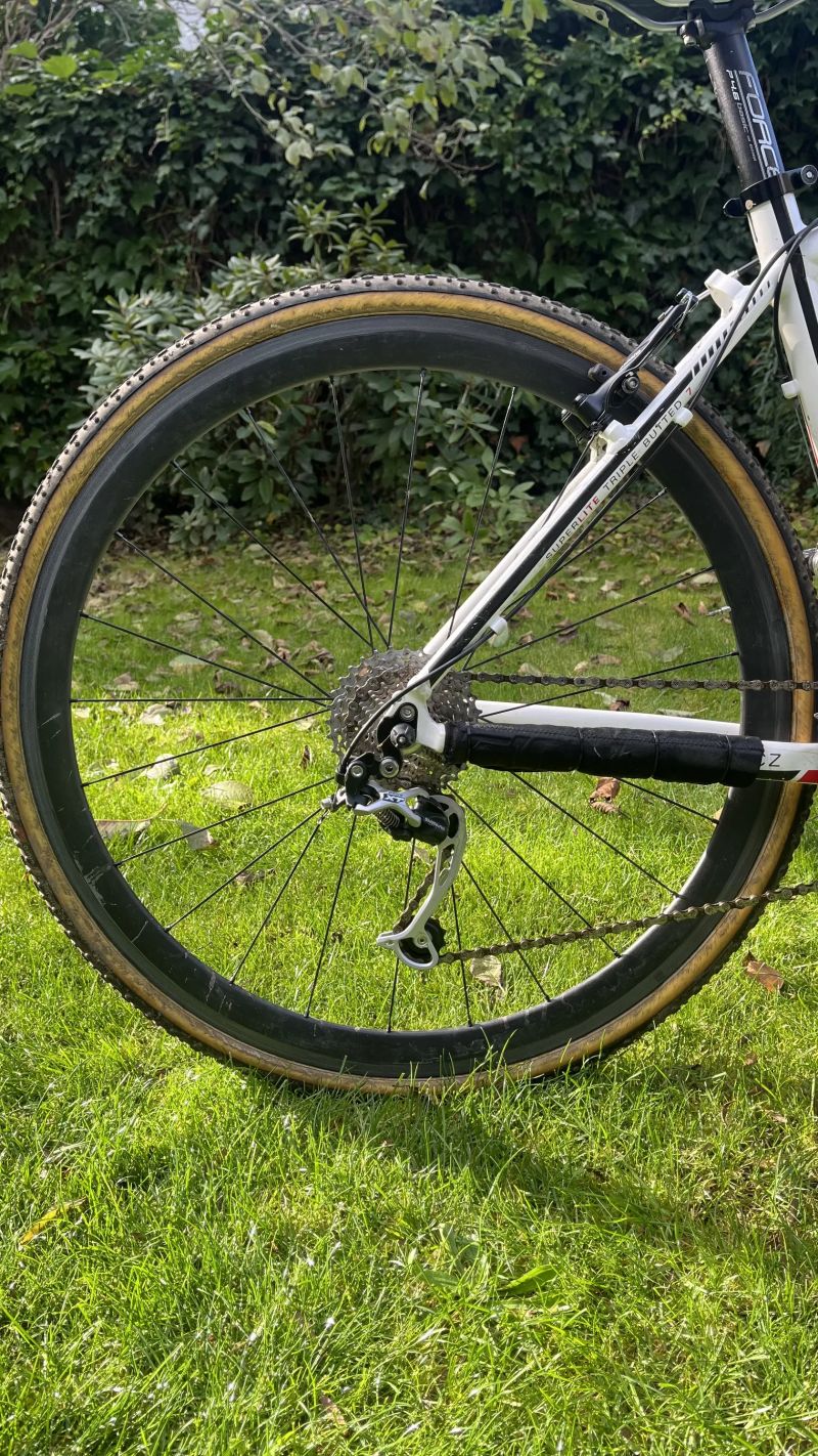 Dětské cyklokrosové kolo Maxbike CX 4000 pro jezdce cca 130cm
