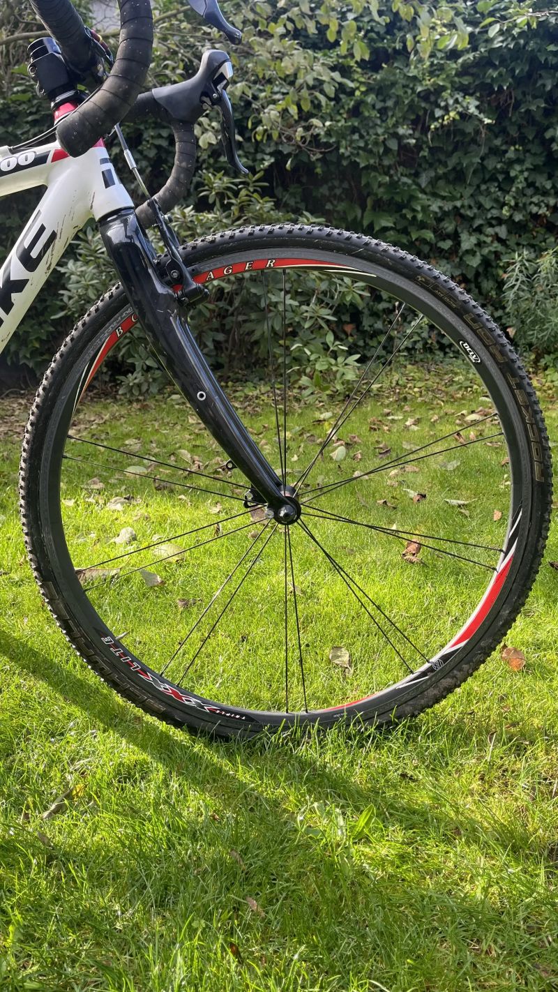 Dětské cyklokrosové kolo Maxbike CX 4000 pro jezdce cca 130cm