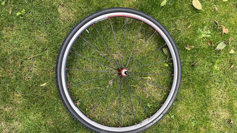 Dětské cyklokrosové kolo Maxbike CX 4000 pro jezdce cca 130cm