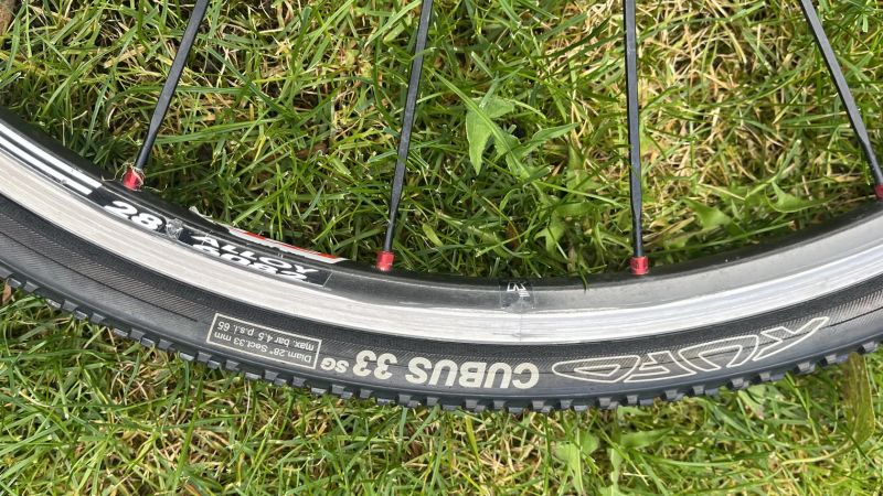 Dětské cyklokrosové kolo Maxbike CX 4000 pro jezdce cca 130cm