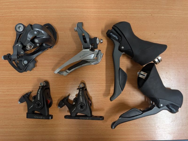 Sada Shimano Claris + brzdy Trp
