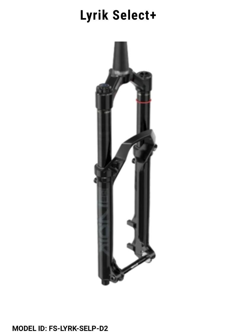 Rock Shox Lyrik Select+ 150mm Charger 3.1 