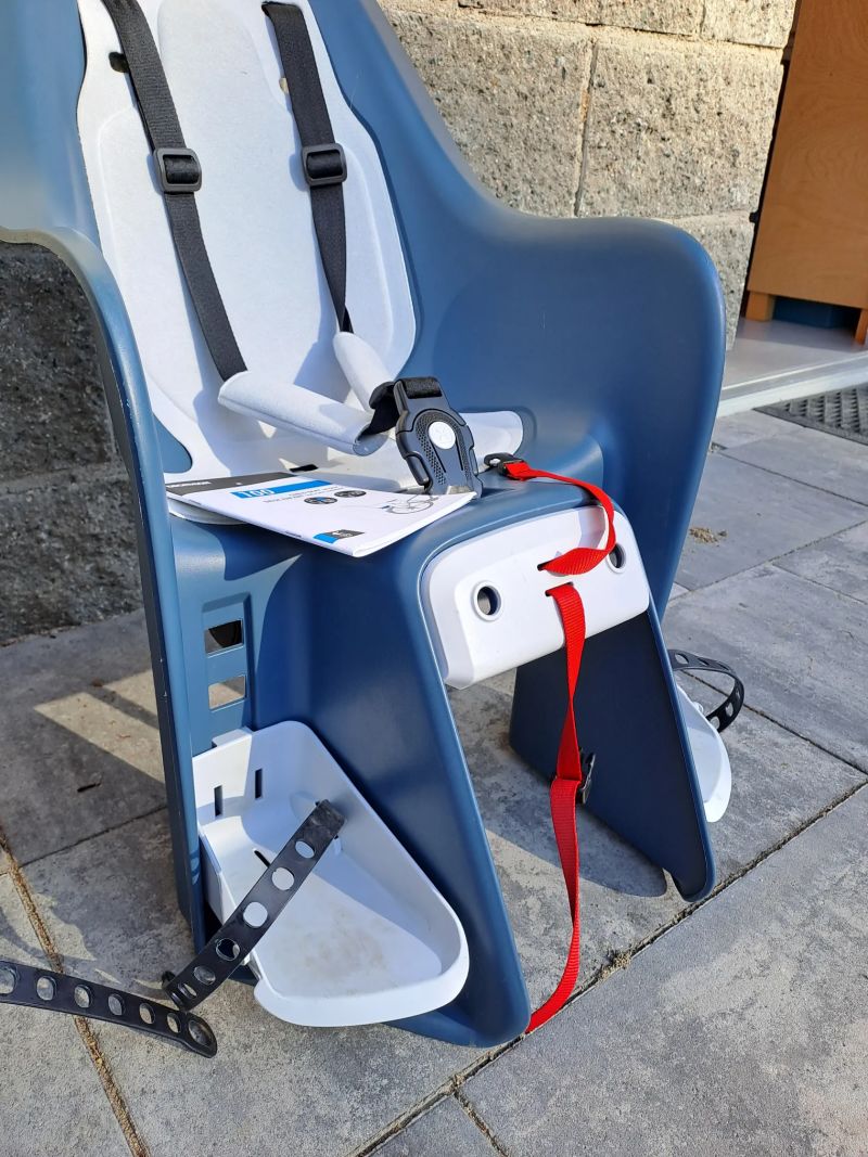 2x dětská sedačka na nosič - BTWIN (Decathlon) 