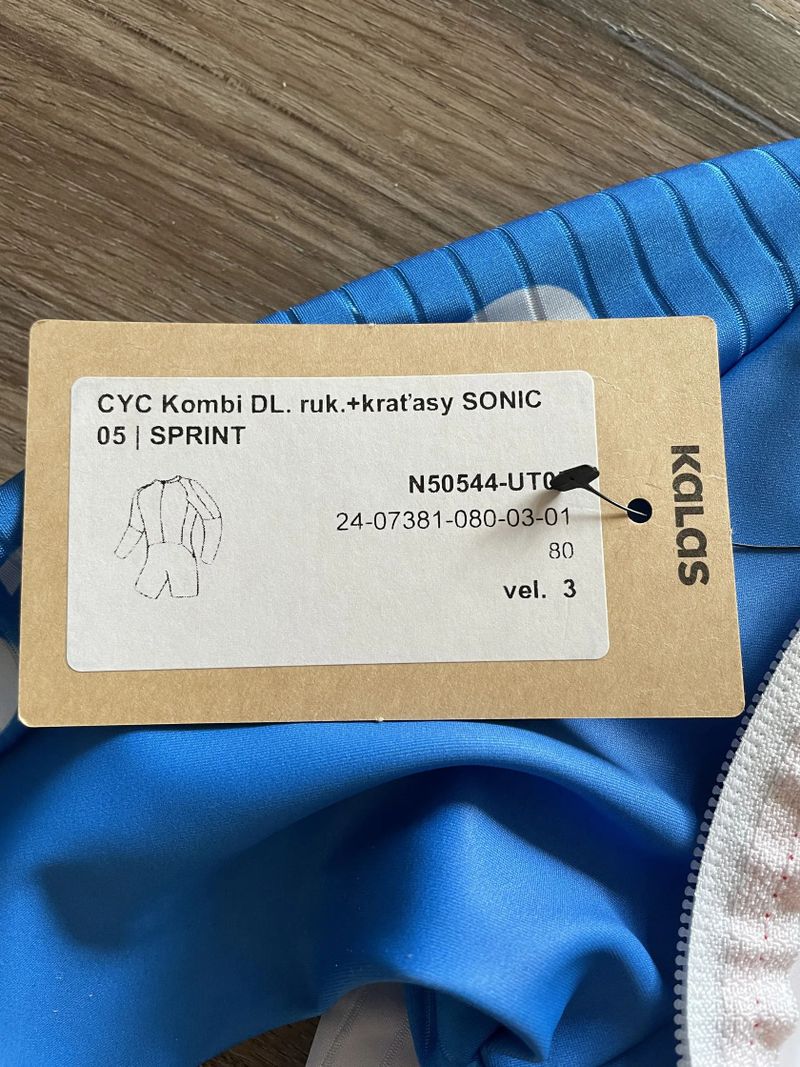 Časovkářská kombinéza Kalaš SONIC 5 vel. 3+