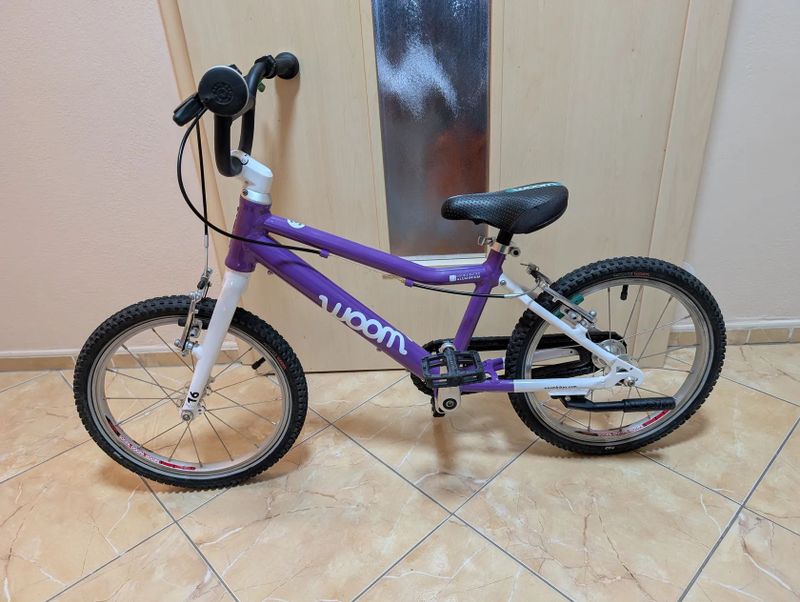Prodám lehké dětské kolo 16" Woom 3