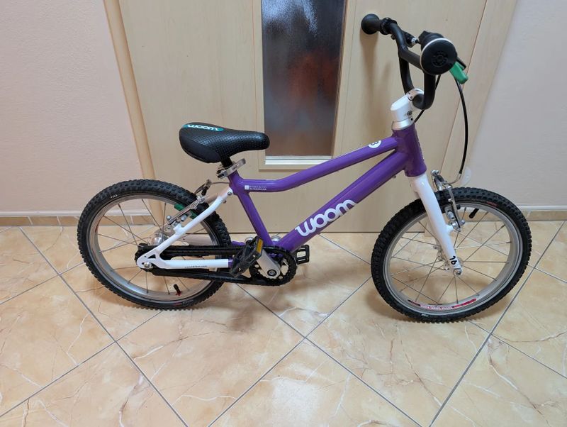 Prodám lehké dětské kolo 16" Woom 3