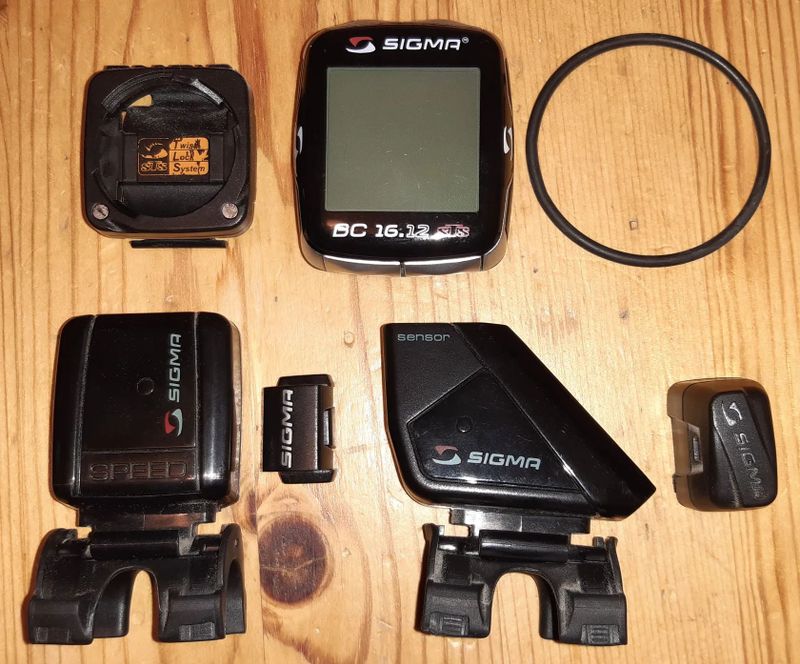 Sigma BC 16.12 + kadence sundané s kola