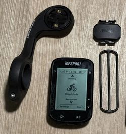 iGPSPORT BSC200, senzor kadence, představený držák, silikonový obal, 