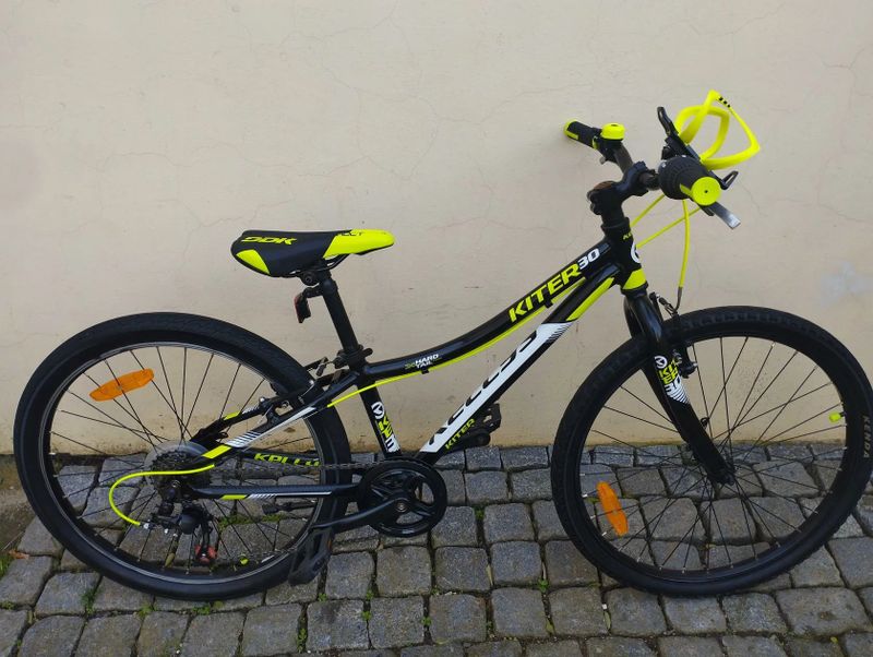 dětské kolo Kellys Kitter jr 24, pro děti s výškou 115-155cm+dárek