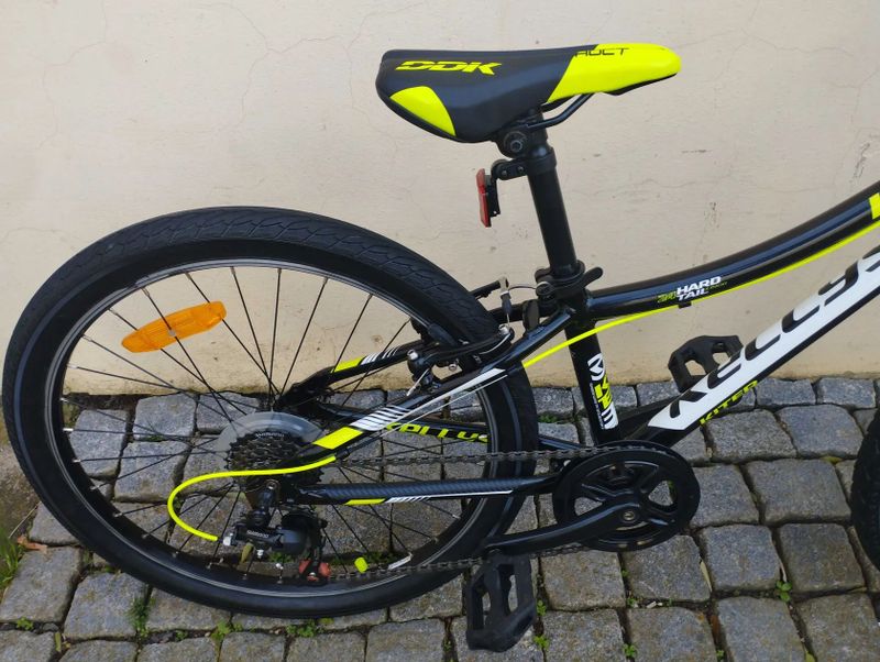 dětské kolo Kellys Kitter jr 24, pro děti s výškou 115-155cm+dárek