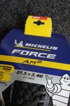 Michelin plášť Force AM2 (bezduš) 27,5x2.40 (černá) GUM-X