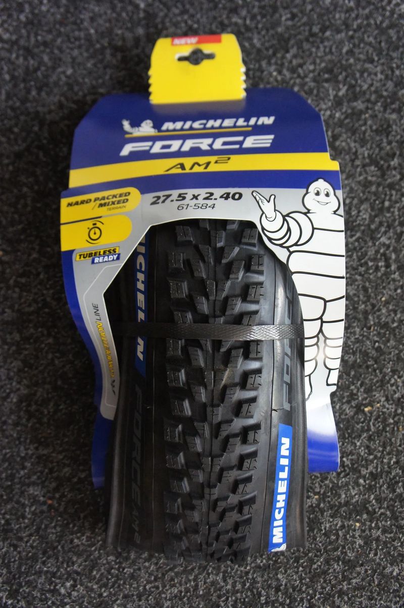 Michelin plášť Force AM2 (bezduš) 27,5x2.40 (černá) GUM-X