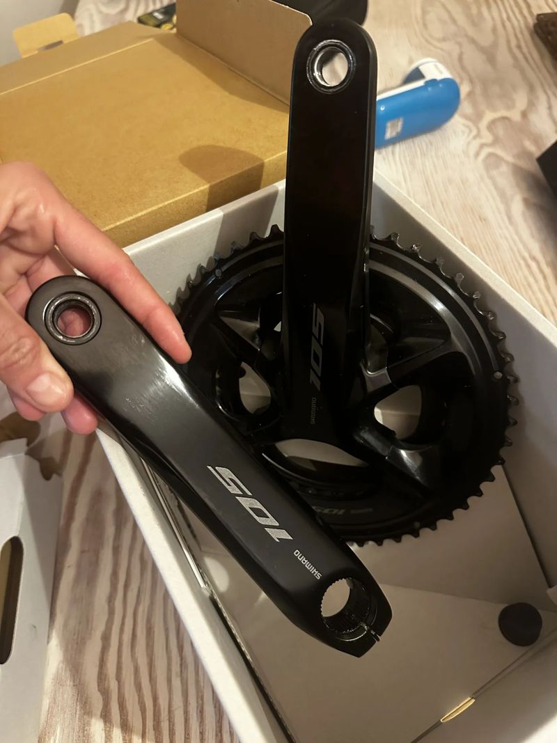 Kliky Shimano 105, FC-R7100 (12S 52-36 NH, 172,5 VC)