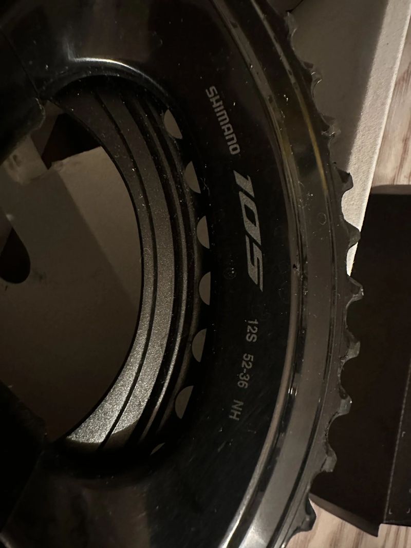 Kliky Shimano 105, FC-R7100 (12S 52-36 NH, 172,5 VC)