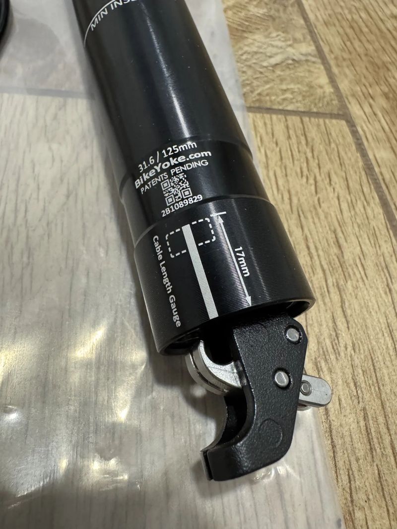 Teleskopická sedlovka BikeYoke Revive 3.0 31.6 125mm