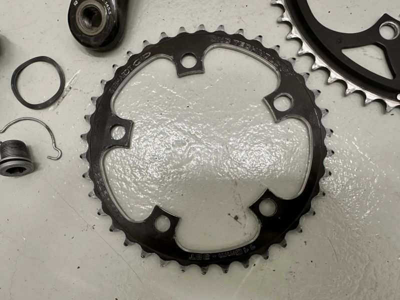 Campagnolo Centaur CT karbon 170 mm, 50 34z