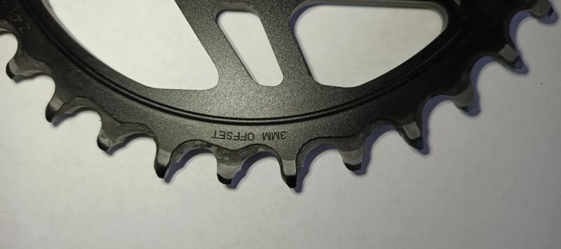 Převodník Sram 34t offset 3 mm