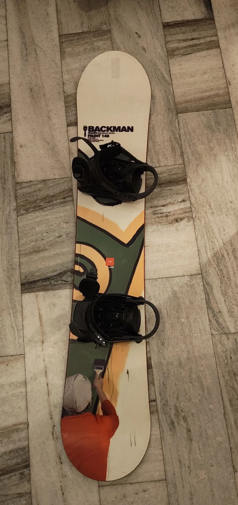 Snowboard Allian 146cm vč. vázání