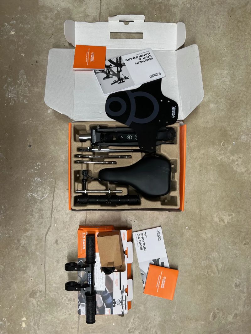 Kids Ride Shotgun dětská sedačka + řídítka