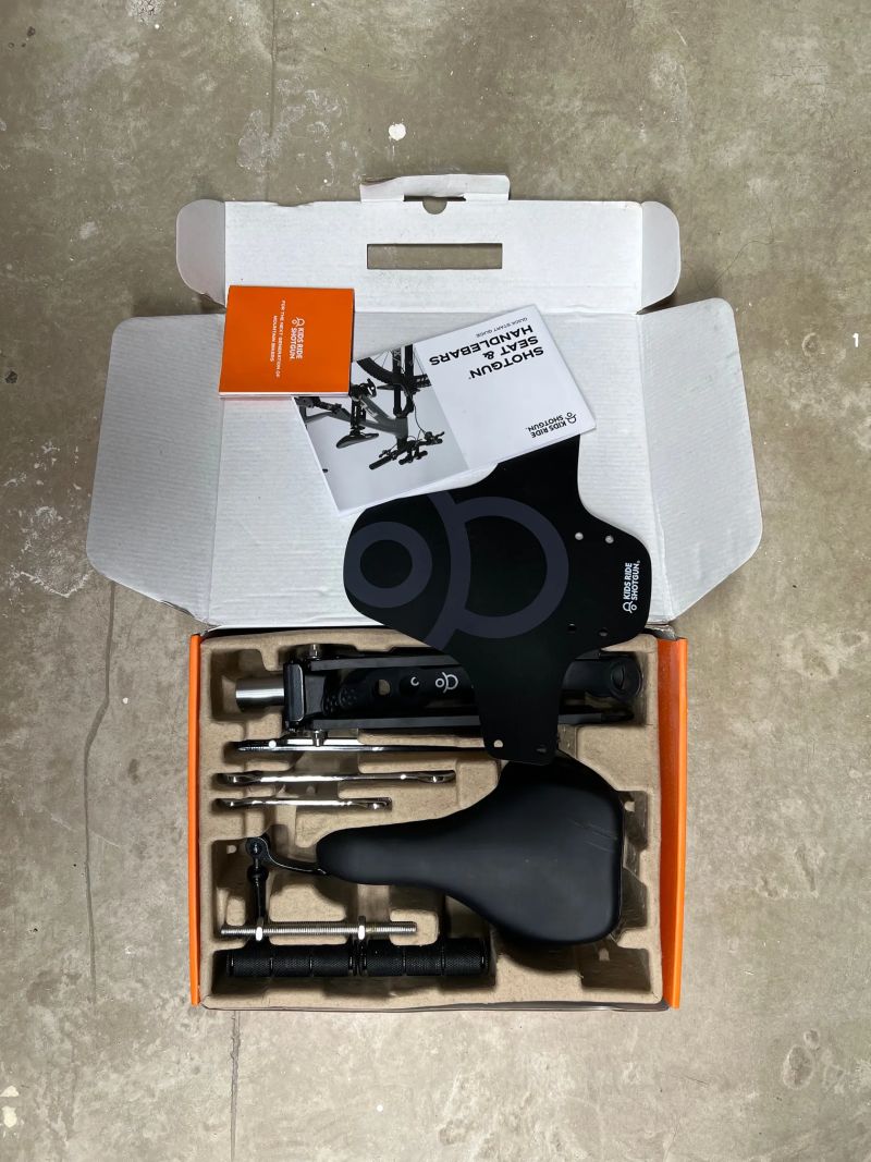 Kids Ride Shotgun dětská sedačka + řídítka