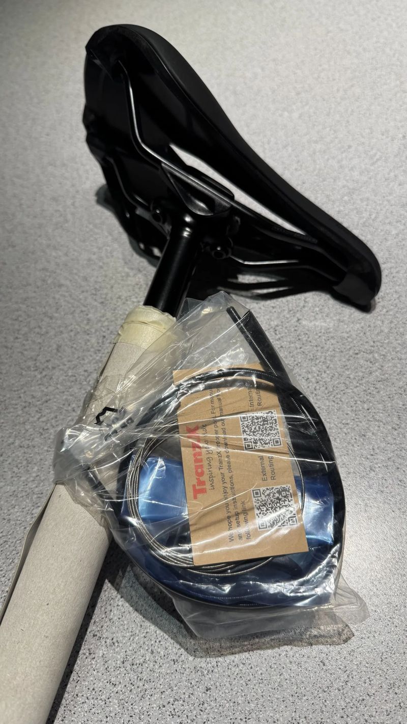 Teleskopická sedlovka TranzX + sedlo Specialized - NOVÉ