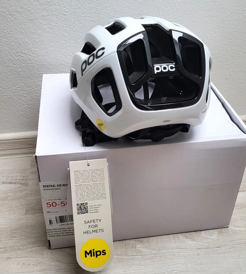 POC Ventral Air MIPS Hydrogen White vel. 50-56