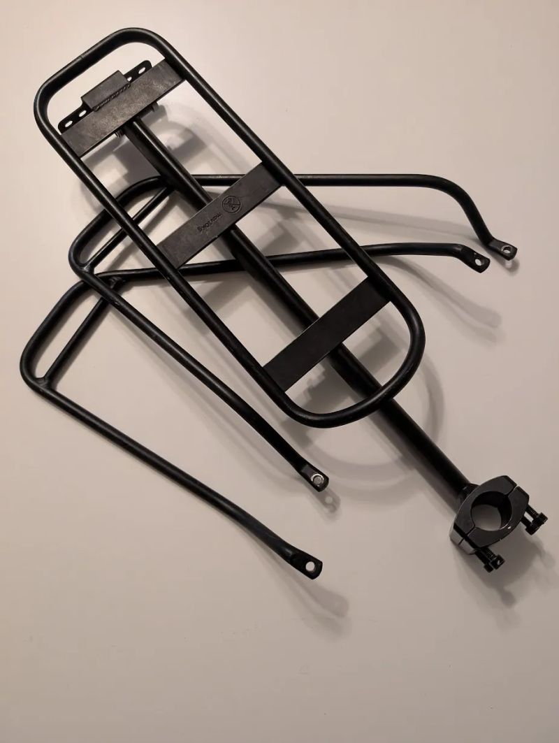 Nosič na kolo za sedlovku