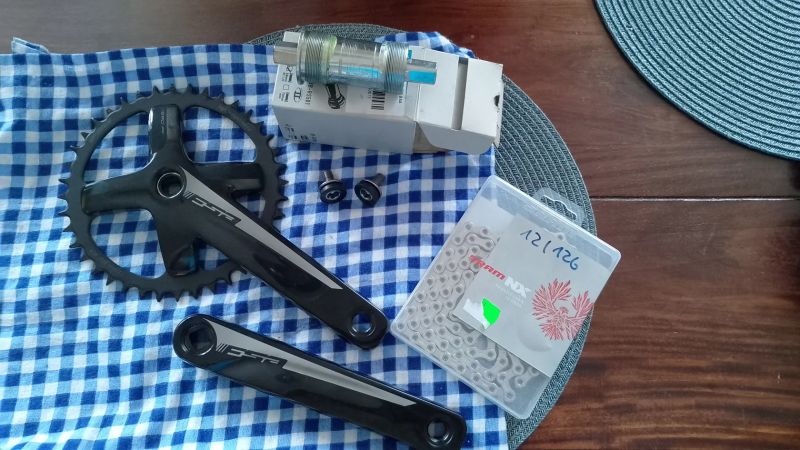 Prodám nové kliky FSA Aero Pro 40Z /175