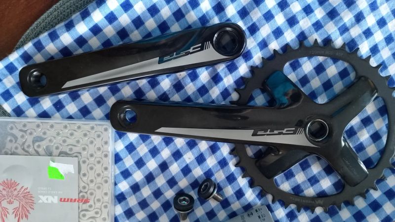 Prodám nové kliky FSA Aero Pro 40Z /175