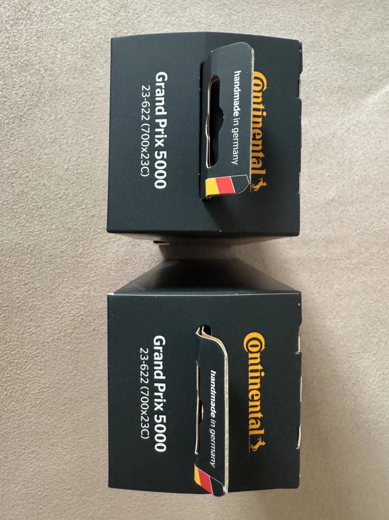 Prodám 2 ks silničních plášťů Continental GP 5000 23 mm