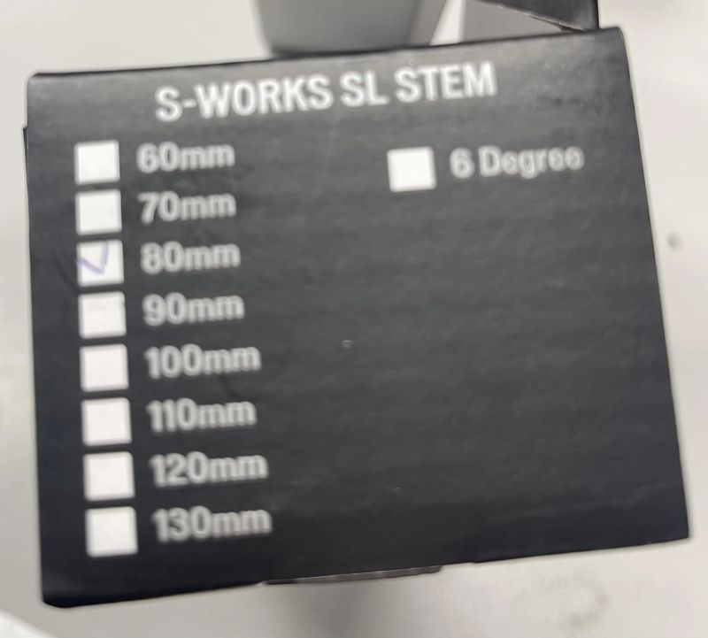 Specialized S-works představec 80mm