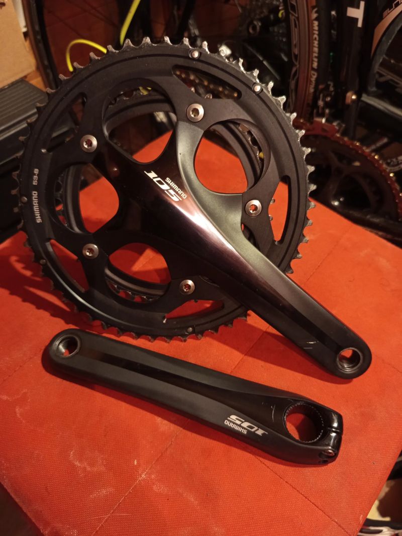 Kliky Shimano 105 10s 53/39 + kazeta 11/32