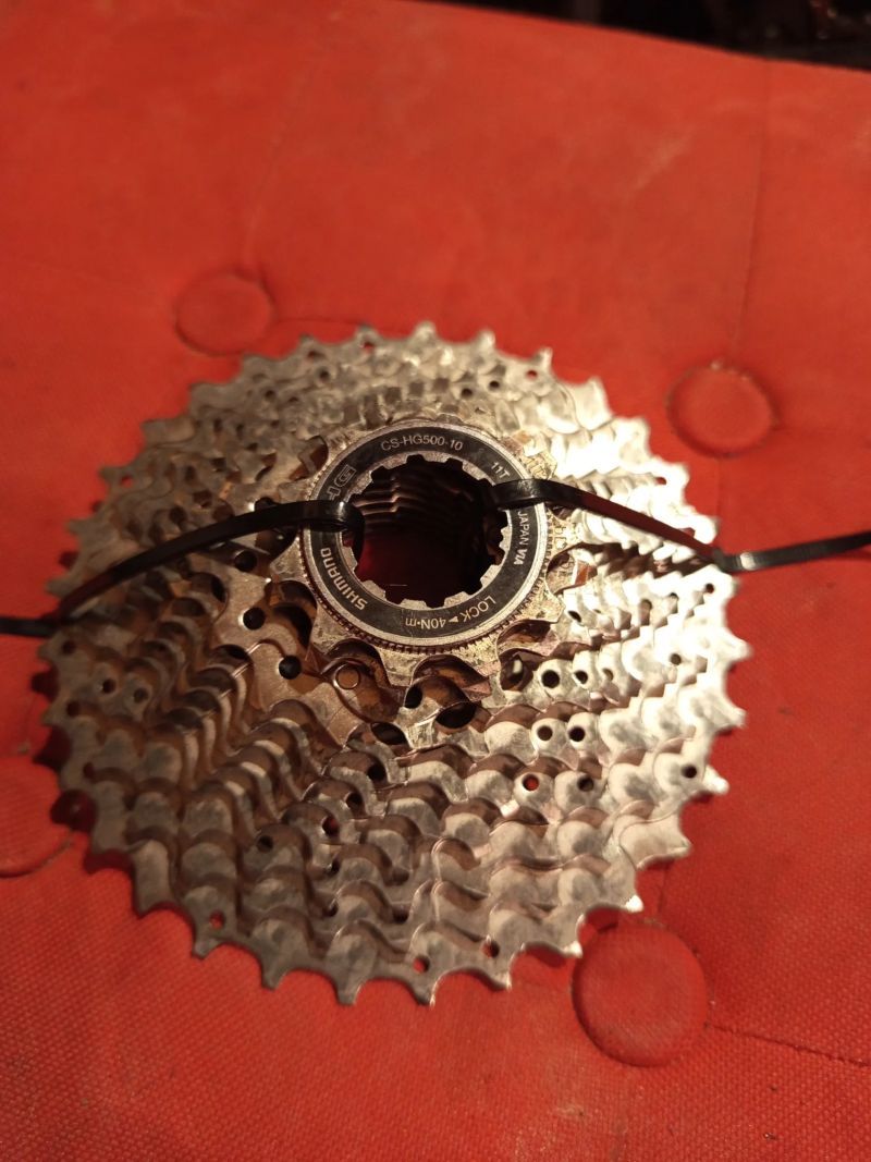 Kliky Shimano 105 10s 53/39 + kazeta 11/32