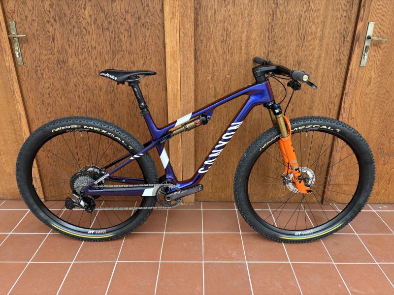 CANYON LUX CFR, vel. M - 455 mm - zakázková stavba - SHIMANO XTR 1 x 12 / FOX - mírně použité
