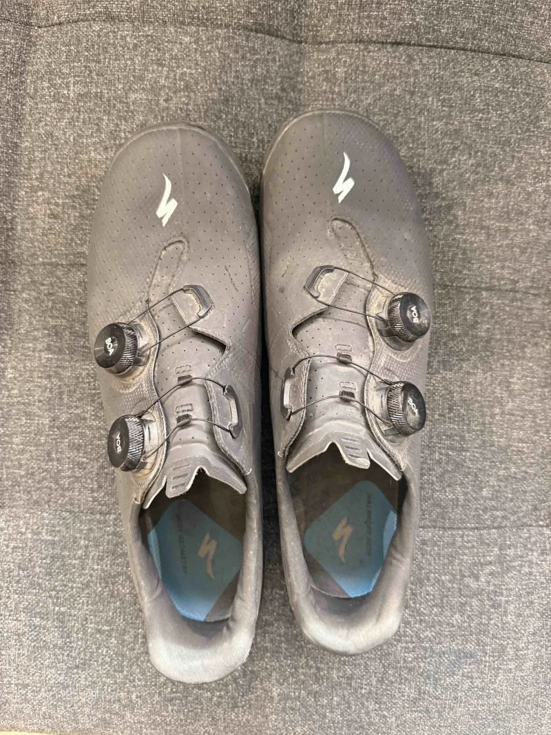 Silniční tretry Specialized S-Works Torch 44 + modré vložky