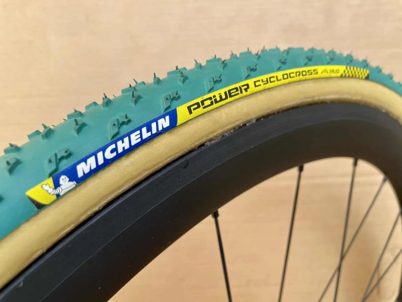 CX galusková kola MAX1 Carbon Road Tubular + CX MICHELIN Power Cyclocross Mud 33mm